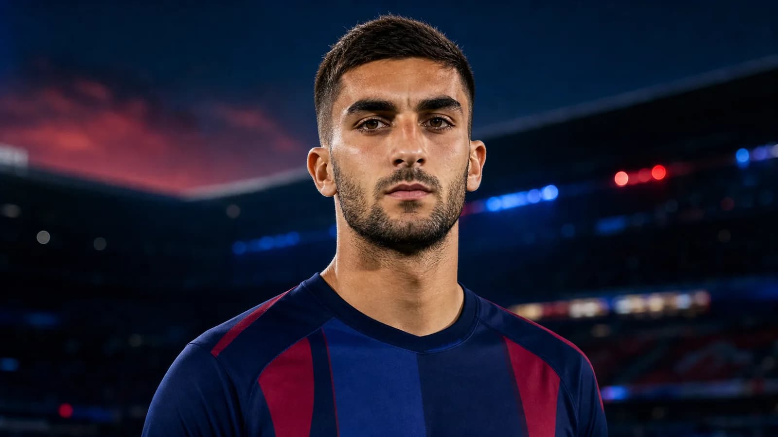 Illustrazione realizzata con IA per la notizia di mercato su Ferran Torres e Paris Saint-Germain