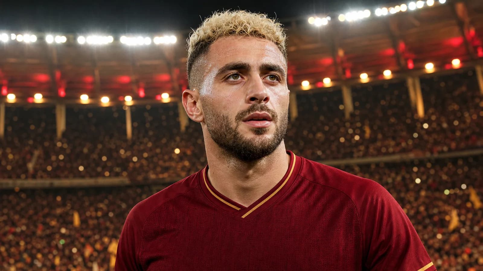 KI-Illustration zur Transfermeldung über Barış Alper Yılmaz und Everton