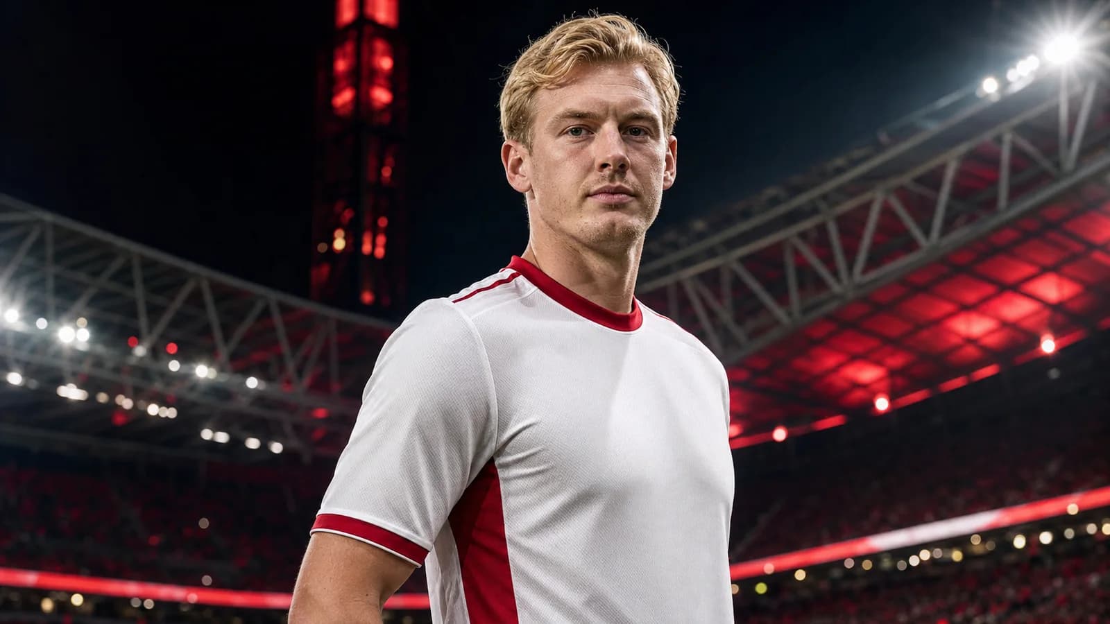 KI-Illustration zur Transfermeldung über Julian Brandt und Ajax Amsterdam