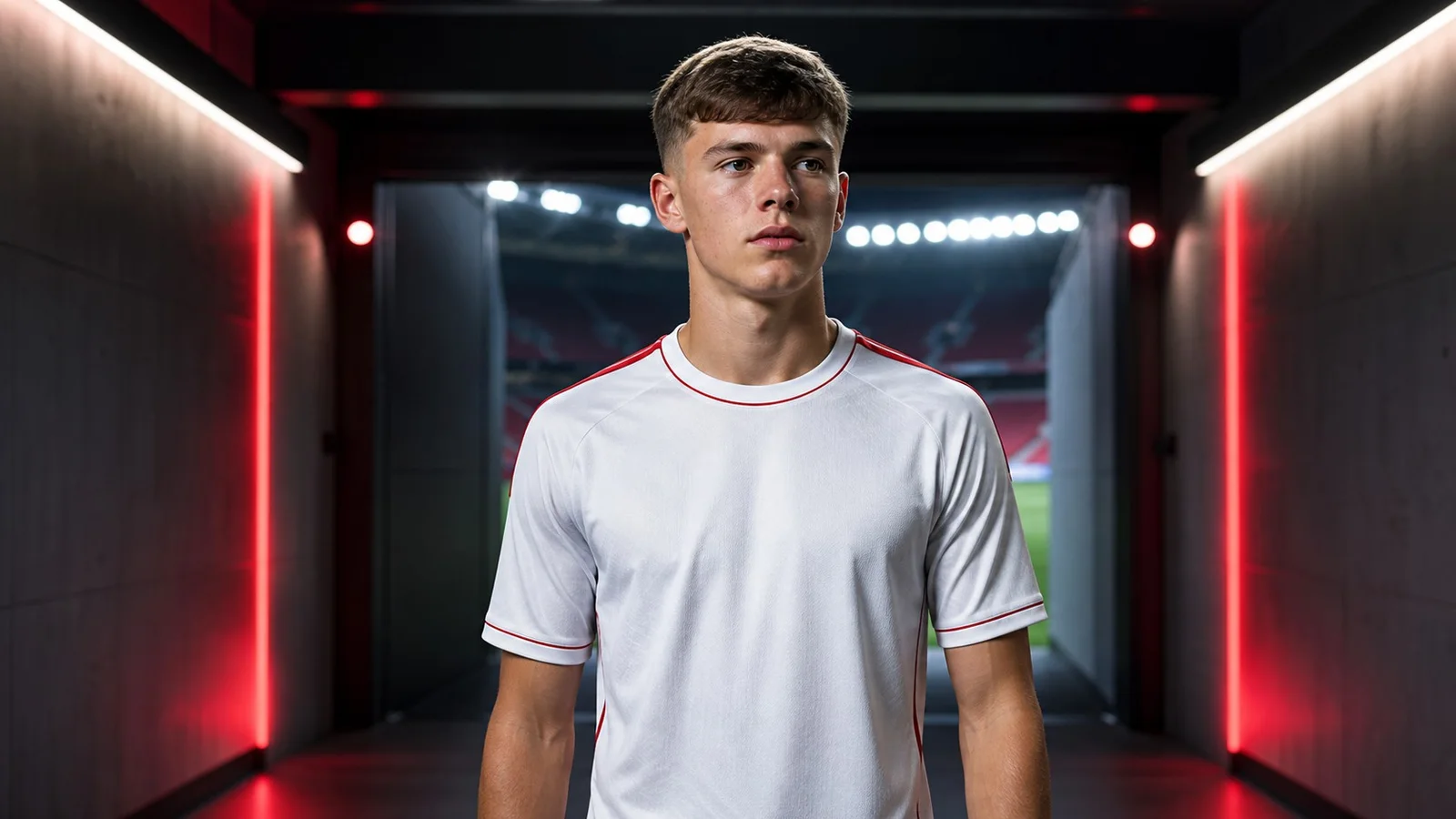 KI-Illustration zur Transfermeldung über Mikey Moore und 1. FC Köln