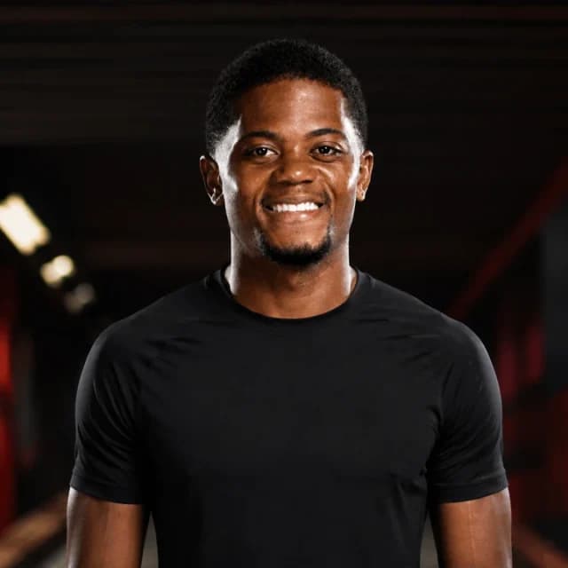 Ritratto realizzato con IA di Leon Bailey
