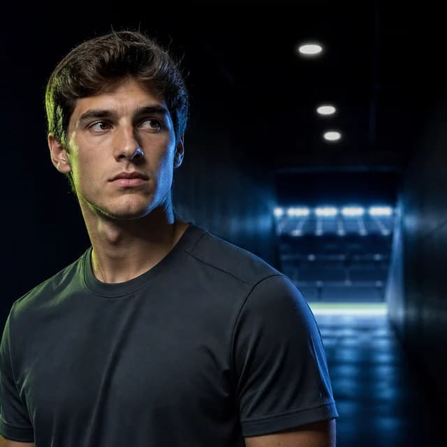 AI-generated portrait of Matías Fernández-Pardo