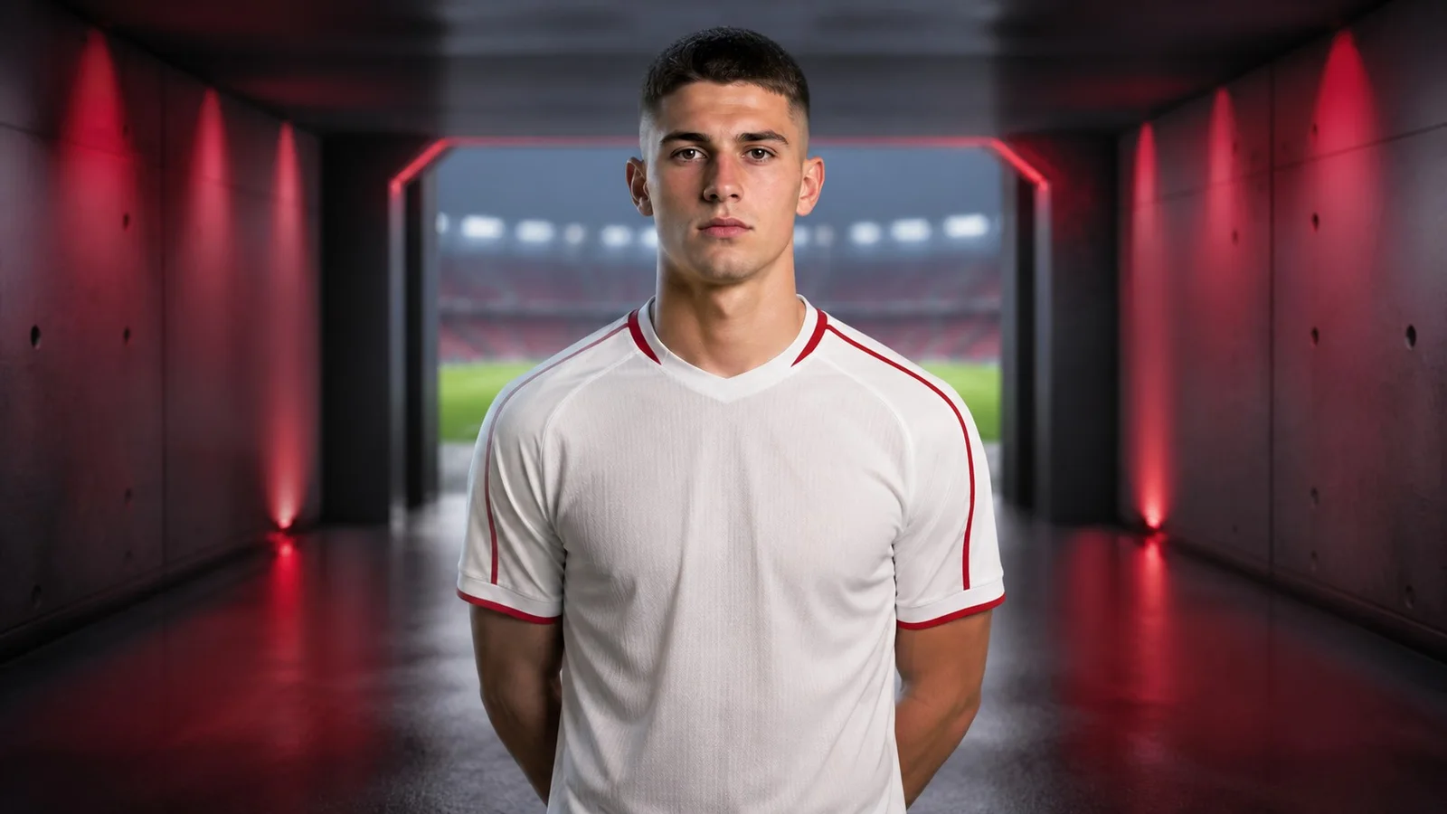 Dženan Pejčinović ve VfB Stuttgart transfer haberi için yapay zekâyla oluşturulmuş illüstrasyon