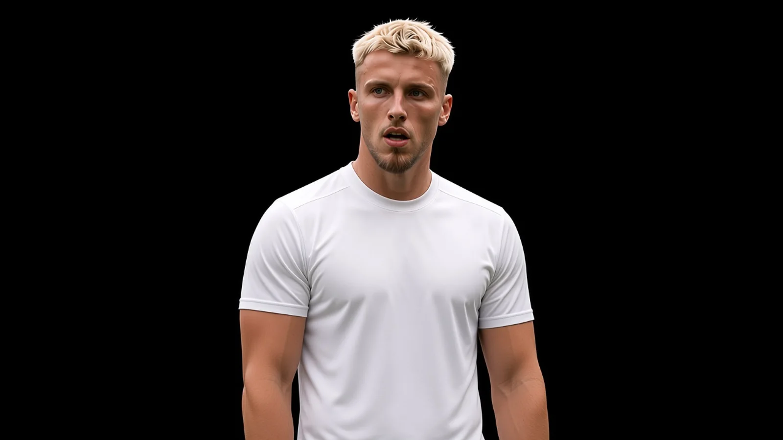 Ermedin Demirović ve Galatasaray Istanbul transfer haberi için yapay zekâyla oluşturulmuş illüstrasyon