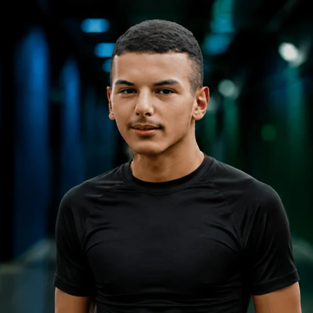 KI-Porträt von Badredine Bouanani
