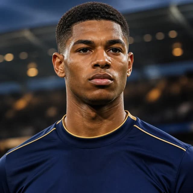 Marcus Rashford için yapay zekâyla oluşturulmuş portre