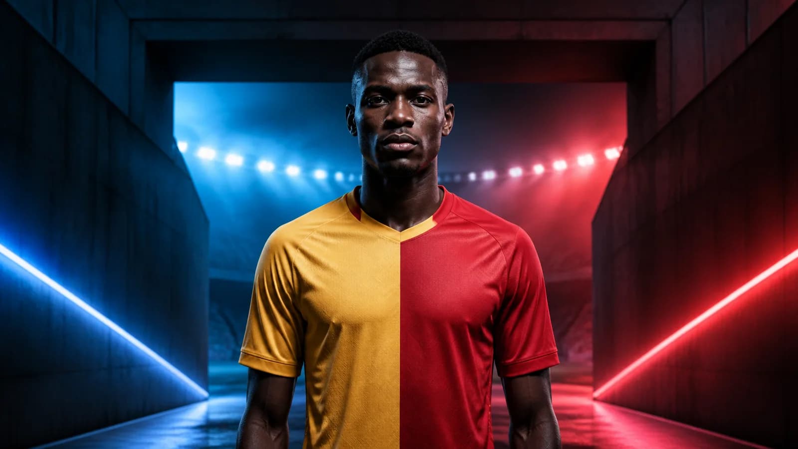 KI-Illustration zur Transfermeldung über Ismaïla Sarr und Galatasaray Istanbul
