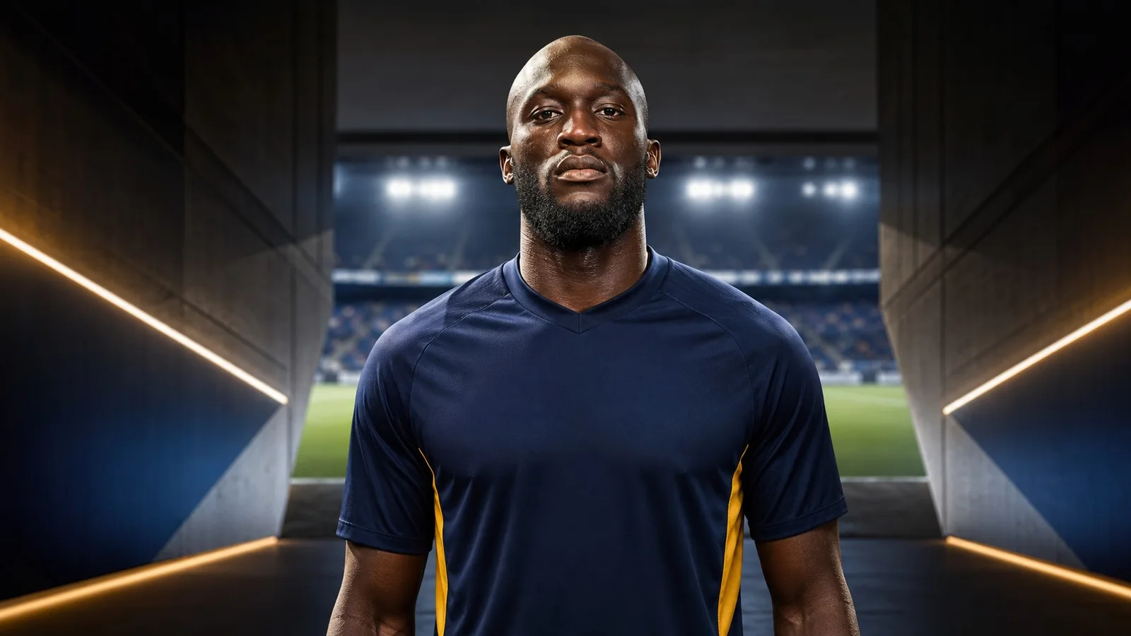 KI-Illustration zur Transfermeldung über Romelu Lukaku und Fenerbahçe Istanbul