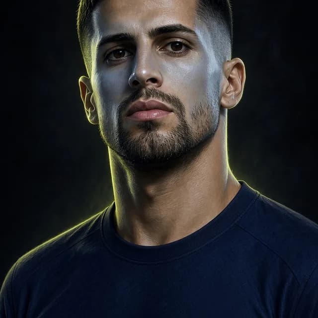 João Cancelo için yapay zekâyla oluşturulmuş portre