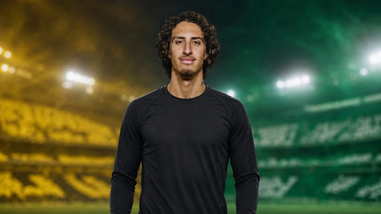AI-generated illustration for the transfer story about Fábio Silva and Real Betis