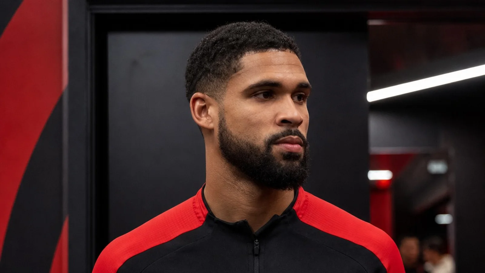 AI-generated illustration for the transfer story about Ruben Loftus-Cheek and AC Milan