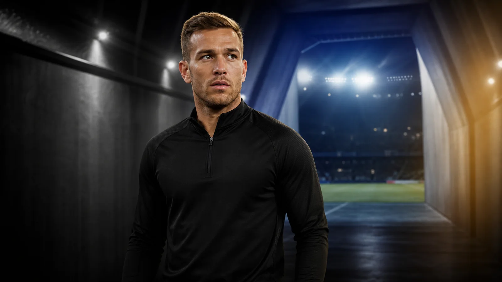 KI-Illustration zur Transfermeldung über Arthur Melo und Vereinslos