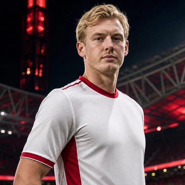 Ritratto realizzato con IA di Julian Brandt