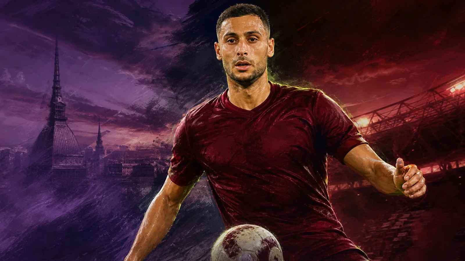 KI-Illustration zur Transfermeldung über Rolando Mandragora und Torino