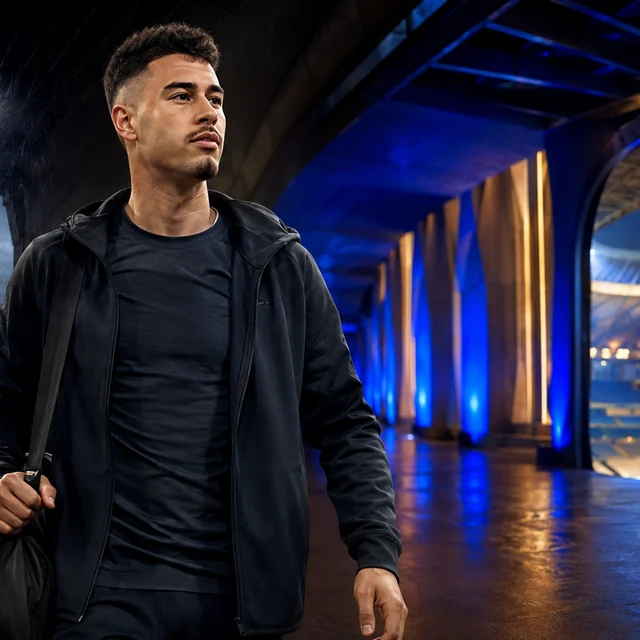 Ritratto realizzato con IA di Gabriel Martinelli