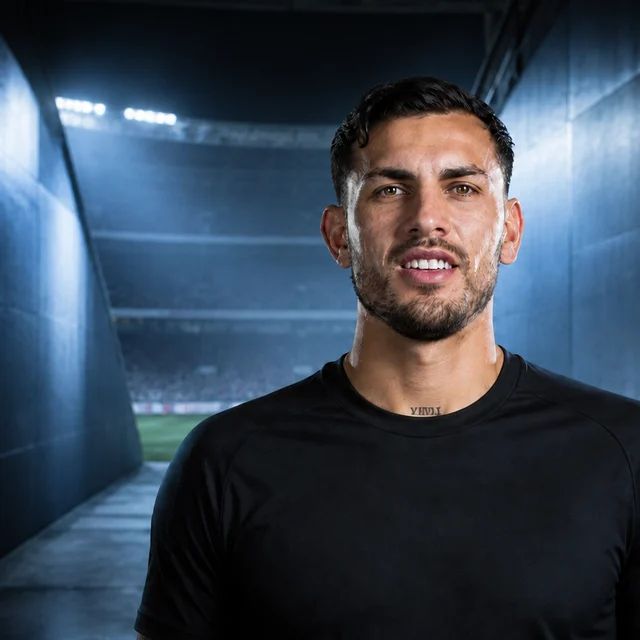 KI-Porträt von Leandro Paredes