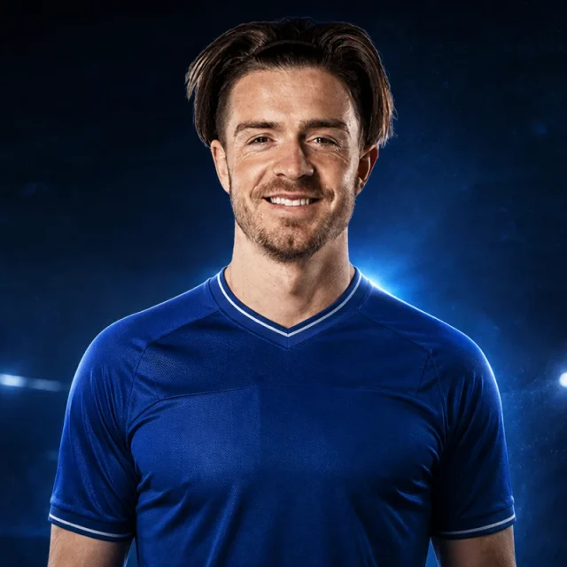AI-generated portrait of Jack Grealish