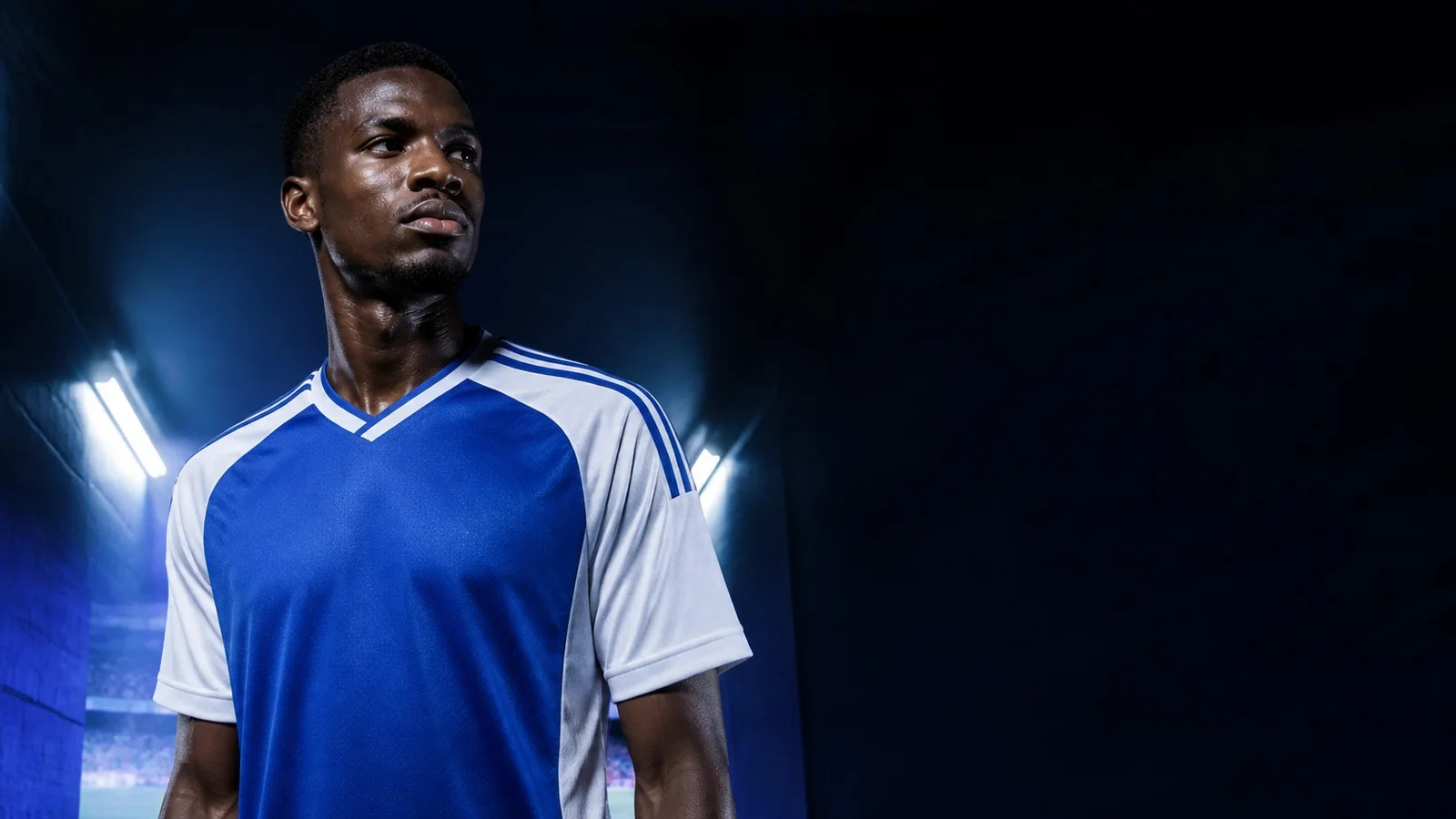 KI-Illustration zur Transfermeldung über Junior Dina Ebimbe und FC Schalke 04