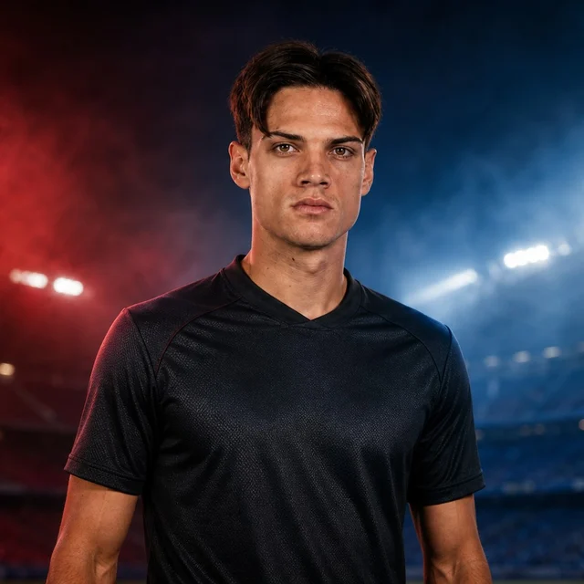 AI-generated portrait of Samuele Ricci