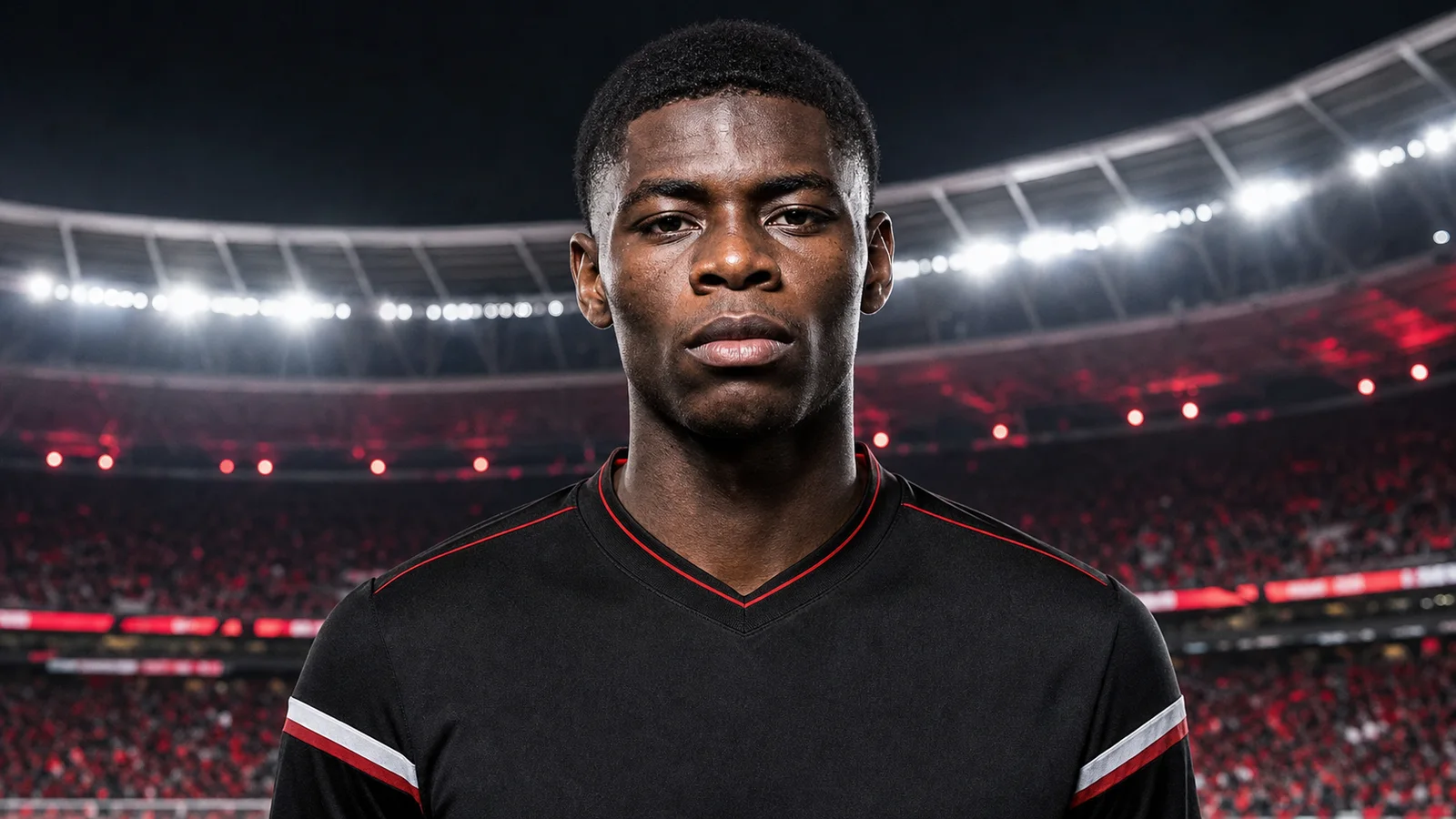 KI-Illustration zur Transfermeldung über Raphael Onyedika und Eintracht Frankfurt