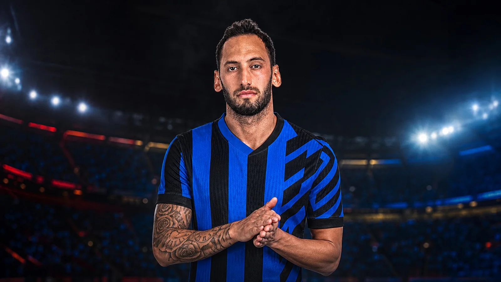 KI-Illustration zur Meldung über Hakan Çalhanoğlu und Inter Mailand