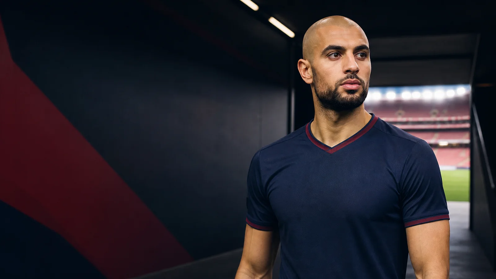 KI-Illustration zur Transfermeldung über Sofyan Amrabat und Ajax Amsterdam